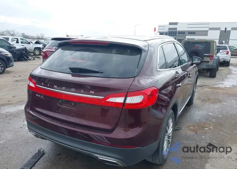 2017 Lincoln Mkx Select from USA, damaged, VIN 2LMPJ6KRXHBL49266